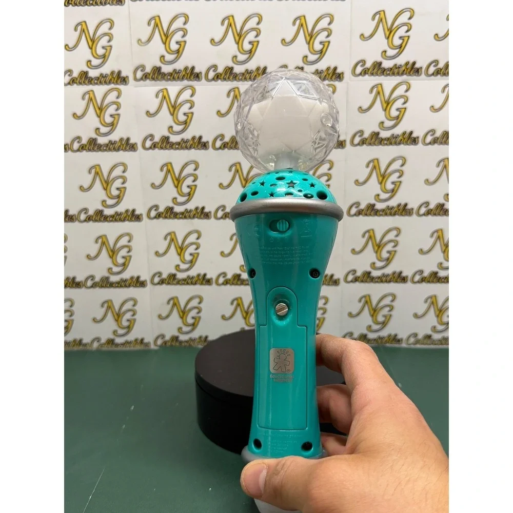 Educational Insights Magic Moves Electronic Wand Teal Light Up Musical Toy